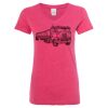 Women’s Glitter V-Neck T-Shirt Thumbnail
