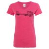 Women’s Glitter V-Neck T-Shirt Thumbnail