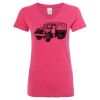 Women’s Glitter V-Neck T-Shirt Thumbnail