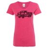 Women’s Glitter V-Neck T-Shirt Thumbnail