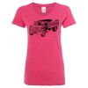 Women’s Glitter V-Neck T-Shirt Thumbnail