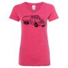 Women’s Glitter V-Neck T-Shirt Thumbnail