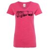 Women’s Glitter V-Neck T-Shirt Thumbnail
