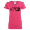 Women’s Glitter V-Neck T-Shirt Thumbnail