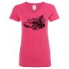 Women’s Glitter V-Neck T-Shirt Thumbnail