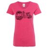 Women’s Glitter V-Neck T-Shirt Thumbnail