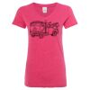 Women’s Glitter V-Neck T-Shirt Thumbnail