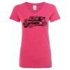 Women’s Glitter V-Neck T-Shirt Thumbnail
