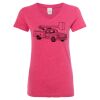 Women’s Glitter V-Neck T-Shirt Thumbnail