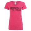 Women’s Glitter V-Neck T-Shirt Thumbnail