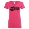 Women’s Glitter V-Neck T-Shirt Thumbnail
