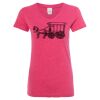 Women’s Glitter V-Neck T-Shirt Thumbnail