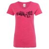 Women’s Glitter V-Neck T-Shirt Thumbnail