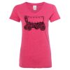 Women’s Glitter V-Neck T-Shirt Thumbnail