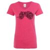 Women’s Glitter V-Neck T-Shirt Thumbnail