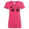 Women’s Glitter V-Neck T-Shirt Thumbnail