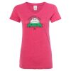 Women’s Glitter V-Neck T-Shirt Thumbnail