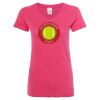 Women’s Glitter V-Neck T-Shirt Thumbnail