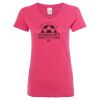 Women’s Glitter V-Neck T-Shirt Thumbnail