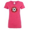 Women’s Glitter V-Neck T-Shirt Thumbnail