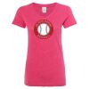 Women’s Glitter V-Neck T-Shirt Thumbnail
