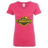 Women’s Glitter V-Neck T-Shirt Thumbnail