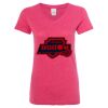 Women’s Glitter V-Neck T-Shirt Thumbnail