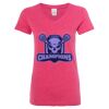 Women’s Glitter V-Neck T-Shirt Thumbnail