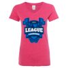Women’s Glitter V-Neck T-Shirt Thumbnail