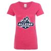Women’s Glitter V-Neck T-Shirt Thumbnail