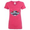 Women’s Glitter V-Neck T-Shirt Thumbnail