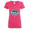 Women’s Glitter V-Neck T-Shirt Thumbnail