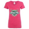 Women’s Glitter V-Neck T-Shirt Thumbnail
