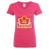 Women’s Glitter V-Neck T-Shirt Thumbnail