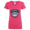 Women’s Glitter V-Neck T-Shirt Thumbnail