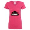 Women’s Glitter V-Neck T-Shirt Thumbnail