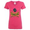 Women’s Glitter V-Neck T-Shirt Thumbnail