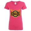 Women’s Glitter V-Neck T-Shirt Thumbnail