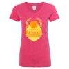 Women’s Glitter V-Neck T-Shirt Thumbnail