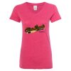 Women’s Glitter V-Neck T-Shirt Thumbnail