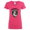 Women’s Glitter V-Neck T-Shirt Thumbnail