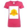 Women’s Glitter V-Neck T-Shirt Thumbnail