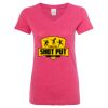 Women’s Glitter V-Neck T-Shirt Thumbnail