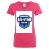 Women’s Glitter V-Neck T-Shirt Thumbnail