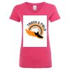 Women’s Glitter V-Neck T-Shirt Thumbnail