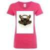 Women’s Glitter V-Neck T-Shirt Thumbnail