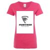 Women’s Glitter V-Neck T-Shirt Thumbnail