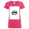 Women’s Glitter V-Neck T-Shirt Thumbnail