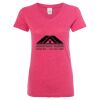 Women’s Glitter V-Neck T-Shirt Thumbnail