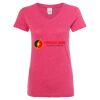 Women’s Glitter V-Neck T-Shirt Thumbnail